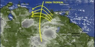 Onda tropical causará lluvias, según Inameh este #9Jul
