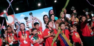 Niños venezolanos entre campeones mundiales de cálculo mental