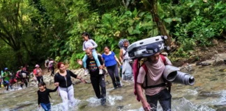 Seis venezolanos murieron ahogados en su paso por el Darién