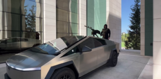 Líder checheno causa polémica al agregar ametralladora a Cybertruck de Tesla