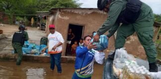 Más de 400 familias en riesgo por crecida del Orinoco en Anzoátegui
