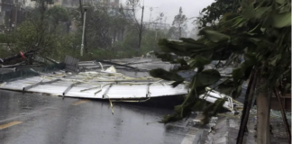 Tifón Yagi provocaron la caída de un puente en Vietnam