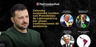 Zelenski suspendió cumbre con presidentes de Latinoamérica por pocas confirmaciones de asistencia