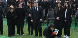El expresidente Fujimori fue sepultado en un cementerio privado de Lima