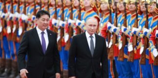 Putin aterriza en Mongolia pese a la amenaza de arresto por la Corte Penal Internacional