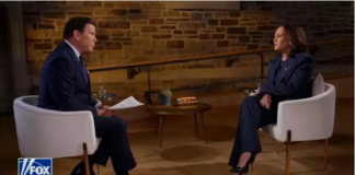 Baier le realiza controvertida entrevista a Kamala Harris