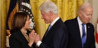 Bill Clinton apoyara la campaña de Kamala Harris