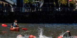 Mueren dos triatletas durante las finales de las Series Mundiales en España