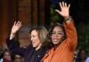 ¿Cobró o no cobró Oprah 2.5 Millones de $ a Kamala Harris para apoyarle? Oprah dice que no