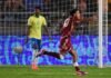 La Vinotinto empató 1-1 ante Brasil en las eliminatorias rumbo al Mundial 2026