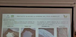 Deshielo del glaciar del Pico Humboldt se desaceleró en un 35%