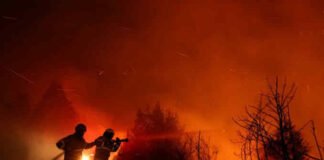 Chile decreta alerta roja en varias comunas por grandes incendios forestales