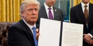 Trump ordenó cerrar sitio web del gobierno que promovía el aborto
