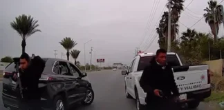 México: Asaltantes persiguen a familia y la policía los ignora