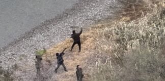 Atacan a agentes de la Patrulla Fronteriza de EEUU desde Tamaulipas; son captados con drones