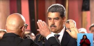 Maduro se juramentó para un tercer período presidencial