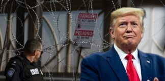 Refuerzo de seguridad en la frontera entre EE.UU. y México previos a la investidura de Donald Trump