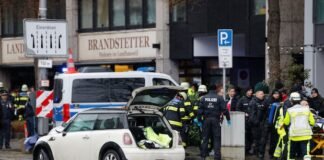 Veinte heridos en Múnich al embestir un vehículo contra un grupo de personas
