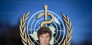 Milei ordenó la salida de Argentina de la OMS