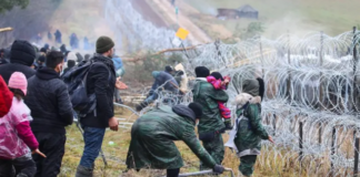 Miles de polacos protestan en la frontera con Alemania contra la imposición de la UE