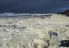 Una misteriosa espuma enferma a más de 100 surfistas