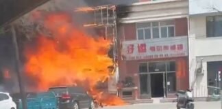 Al menos 22 personas fallecieron en incendio de un restaurante de China