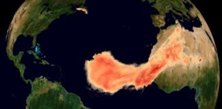 Polvo del Sahara en Venezuela hasta el 18 de abril