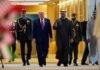 Trump llega a Emiratos Árabes Unidos en la última parada de su gira por Oriente Medio