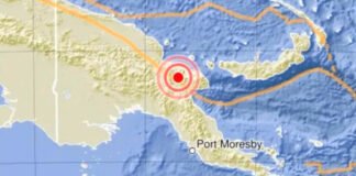 Fuerte sismo de magnitud 6,6 sacude Papúa Nueva Guinea no se emitió alerta de tsunami