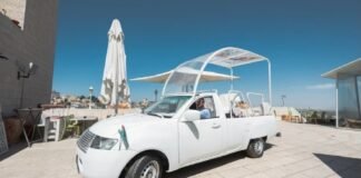 Por petición del Papa Francisco un papamóvil será destinado a la Franja de Gaza