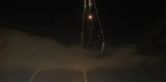 Pasajero grabó ataque de Irán a Israel desde su ventana del avión