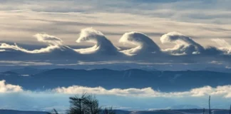«Nube de estantería» cubre el cielo de Washington DC