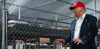 Trump visitó “Alligator Alcatraz”, la nueva cárcel migratoria en los Everglades