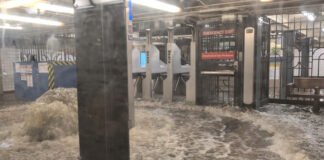 Nueva York y Nueva Jersey «bajo el agua»: Más de mil vuelos cancelados y estaciones de metro inundadas