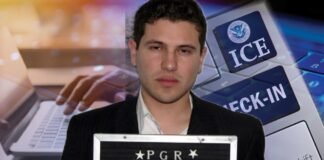 ICE ofrece 10 mdd por Iván Archivaldo Guzmán: “A pesar de su mirada ardiente, es un matón armado y peligroso”