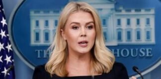 La respuesta de la secretaria de prensa de la Casa Blanca cuando le preguntaron por el despliegue de buques de guerra cerca de Venezuela