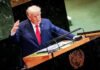 Trump en la ONU: “Sus países se están yendo al infierno” por la migración en Europa
