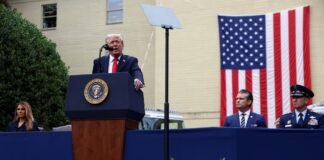 Donald Trump rindió homenaje a las víctimas del 11-Sep y anunció que otorgará la medalla de la libertad a Charlie Kirk