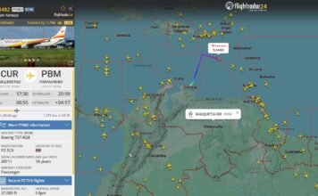 Aerolíneas continuan evitando el espacio aéreo venezolano tras alerta internacional