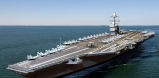 El mayor portaviones nuclear de EEUU pasa por España para unirse a despliegue en el Caribe