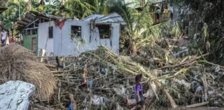 Filipinas declara estado de emergencia tras el paso del tifón Kalmaegi dejando la menos 114 personas fallecidas