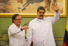 Petro llama “dictador” a Maduro, pero lo exculpa del narcotráfico y apunta contra EEUU