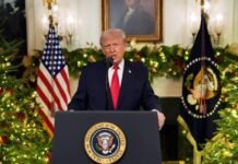 Trump termina su discurso a la nación sin mencionar directamente a Venezuela