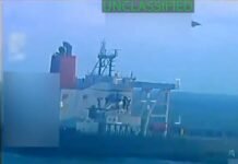 Revelan video del momento en el que es incautado el buque petrolero frente a las costas de Venezuela