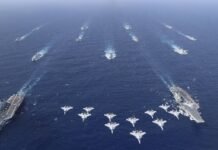 Reportan un despliegue inusual de buques militares chinos en el Pacífico