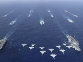 Reportan un despliegue inusual de buques militares chinos en el Pacífico