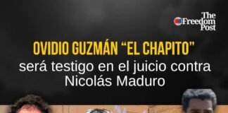Hijo del «Chapo Guzmán» será testigo en el juicio contra Maduro
