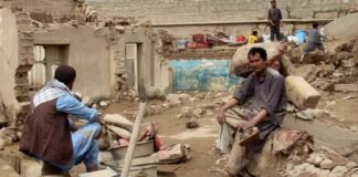 Lluvias torrenciales en Afganistán dejan un saldo de 61 muertos y 116 heridos