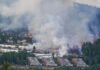 Voraz incendio destruye más de 100 viviendas cerca de Oslo: cientos de personas fueron evacuadas Incendio Noruega