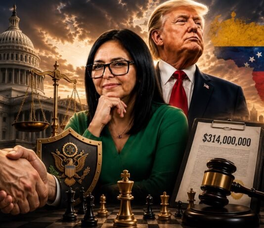 ¿Más o menos por qué EEUU podría estar decidiendo proteger a Delcy Rodríguez en demanda por 314 millones de US$?
